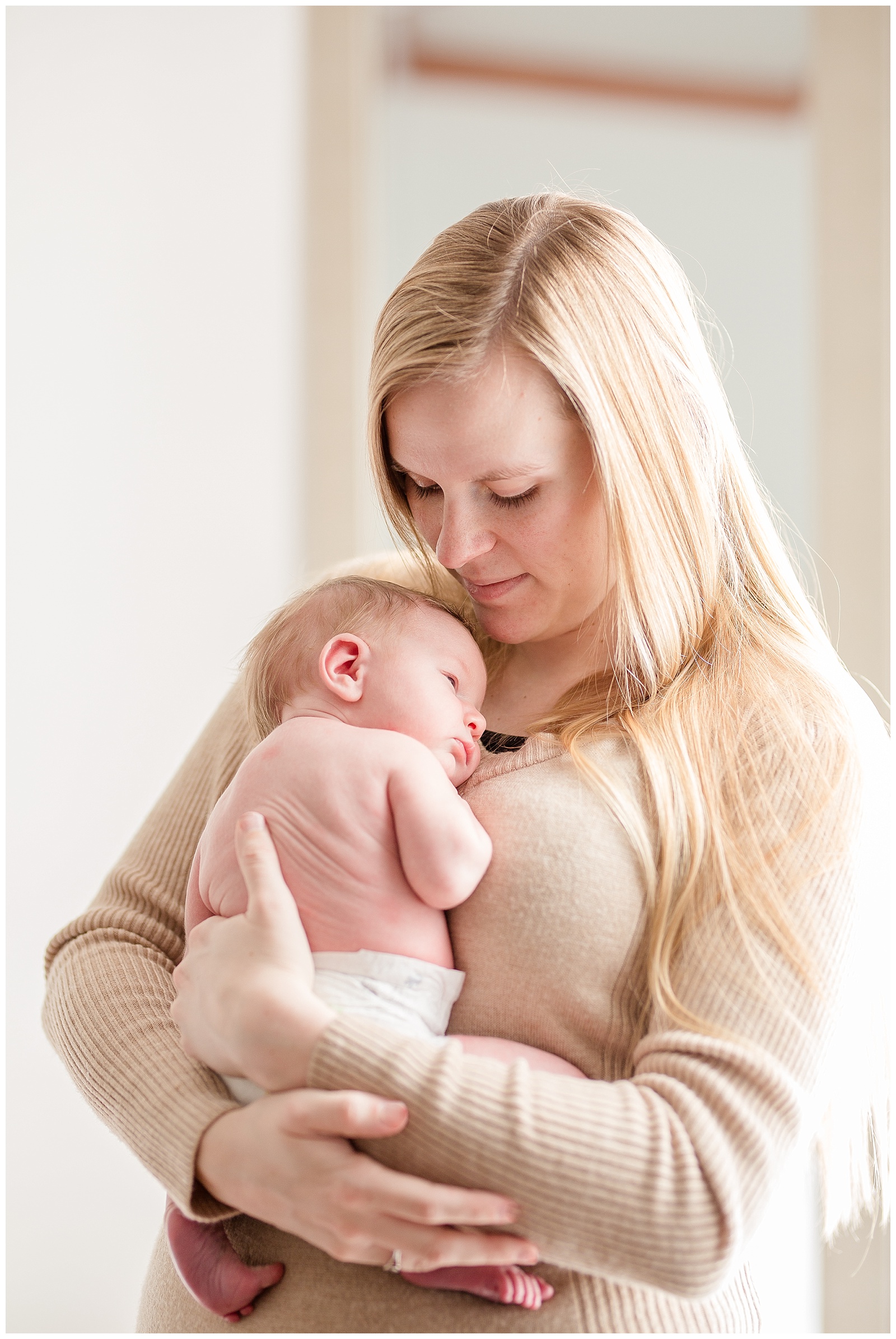 holloway newborn session the studio at Chelsea commons Michael and Jasmine Photography