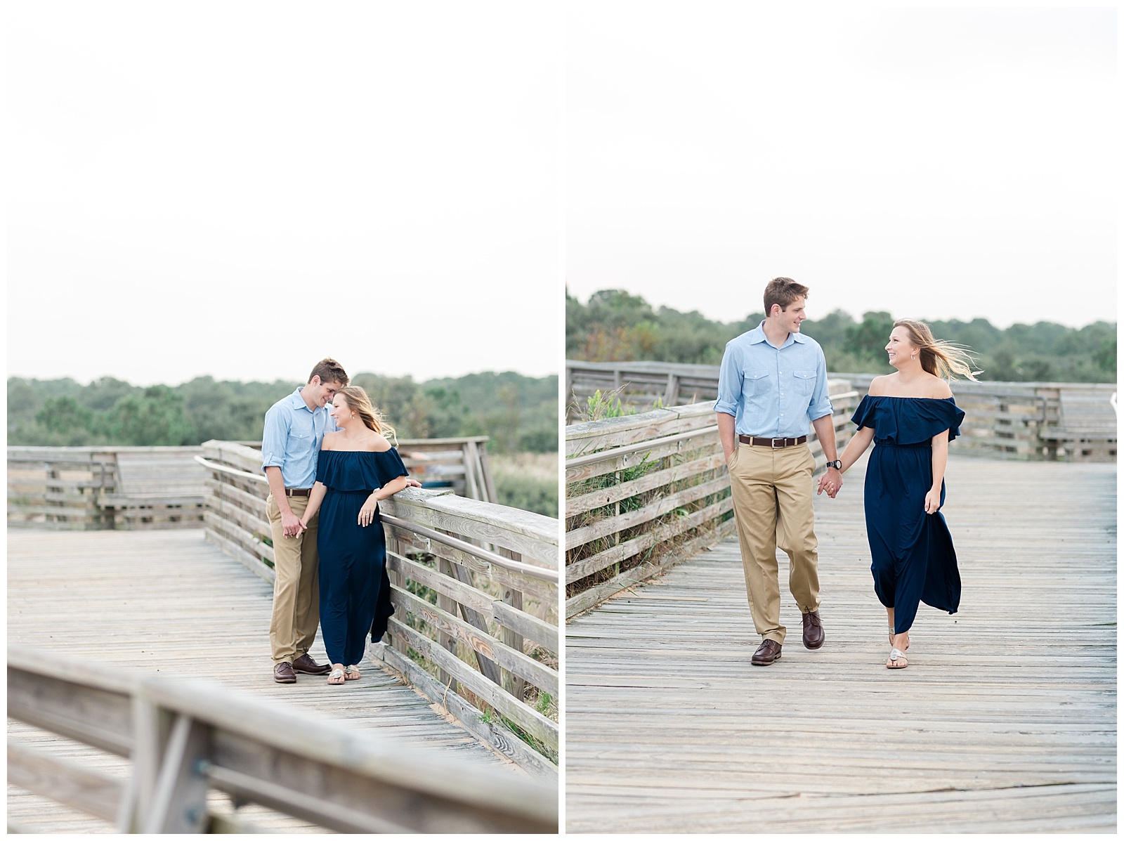 A Fall Engagement Session at First Landing State Park