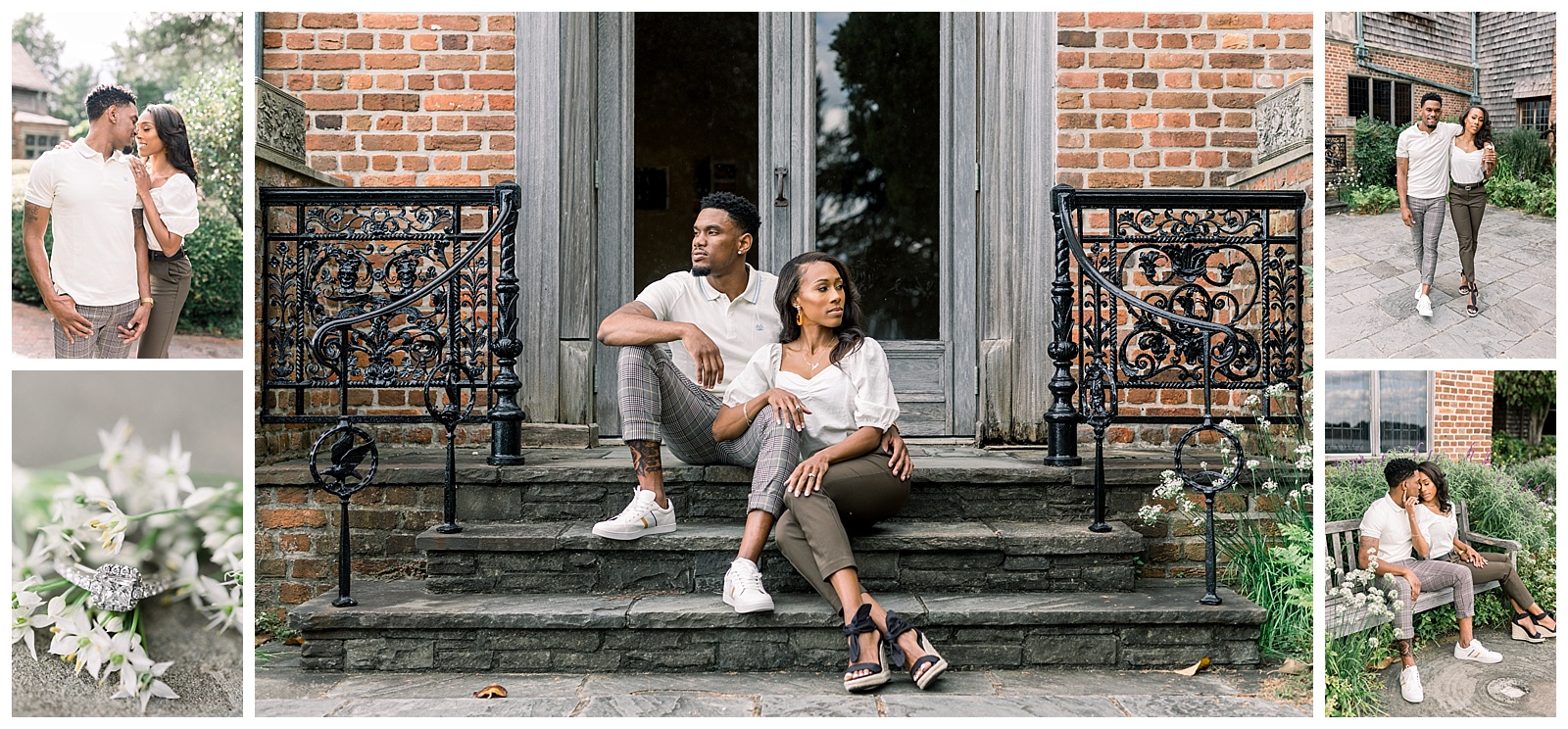 Hermitage Museum and Gardens engagement session Michael and Jasmine Photography