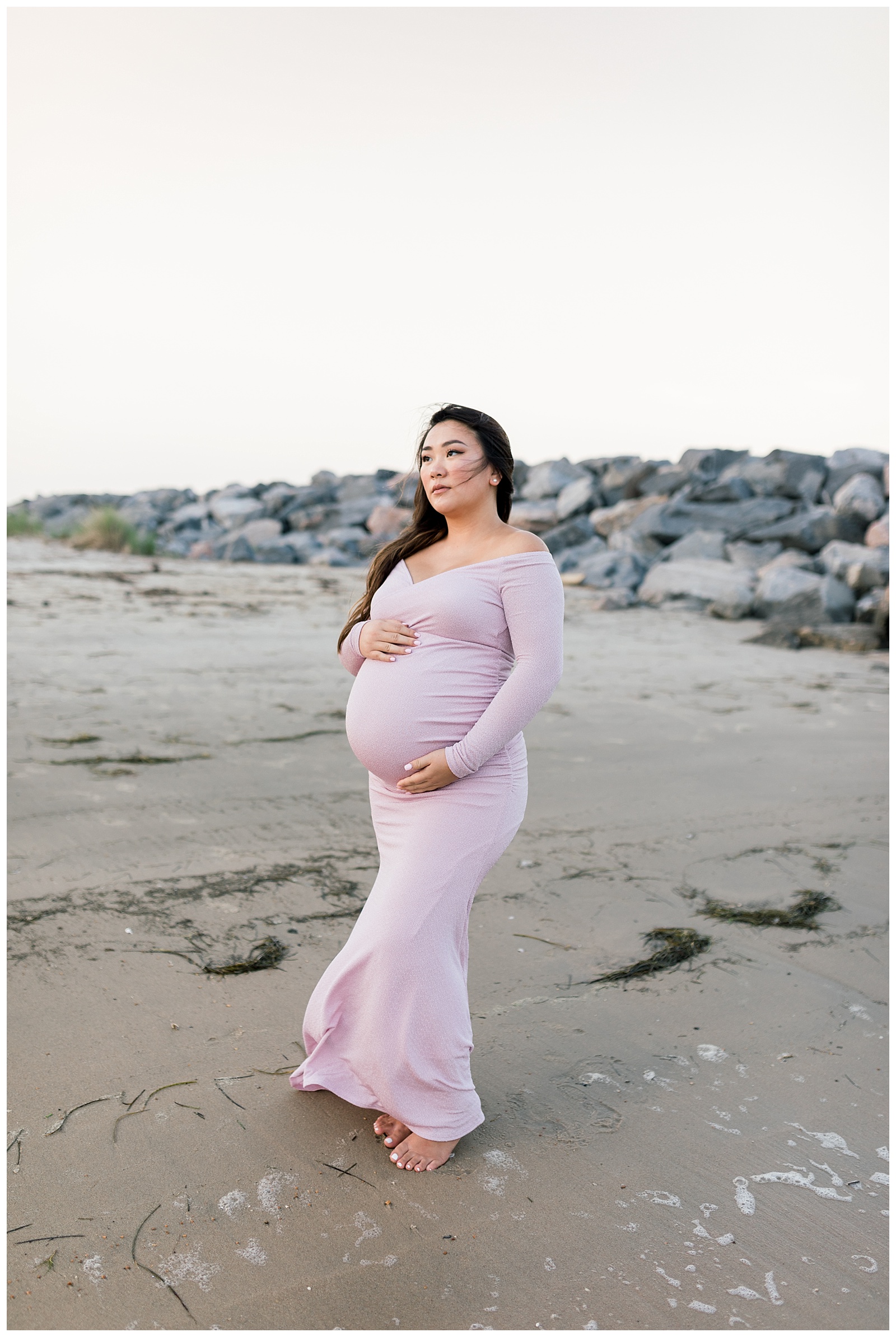 Fort Monroe Maternity Session Michael and Jasmine Photography